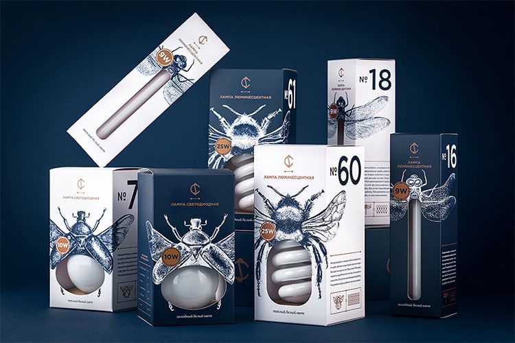 CS bulb packaging