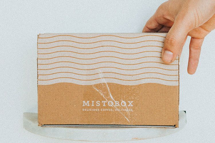 Mistobox coffee packaging