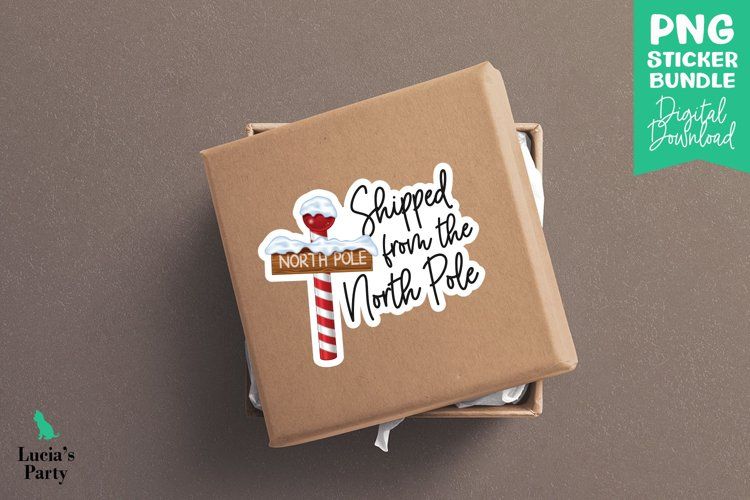 Christmas sticker bundle