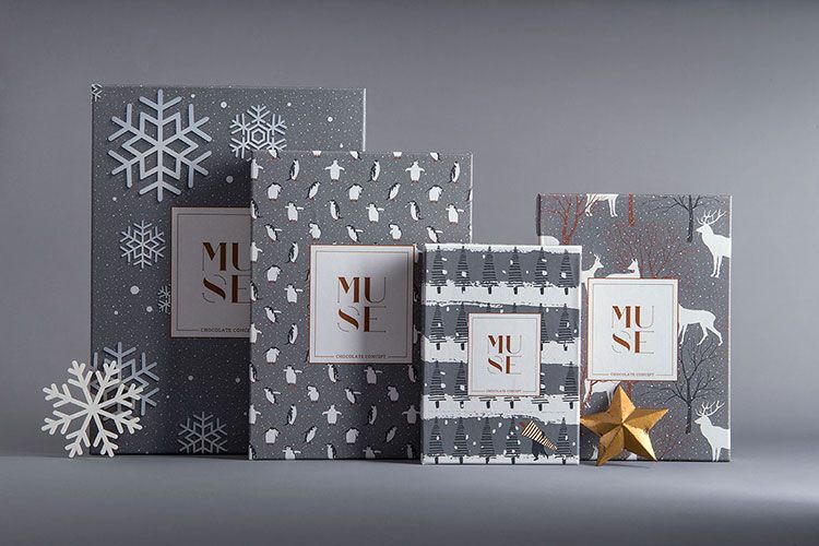 Muse luxury Christmas packaging boxes