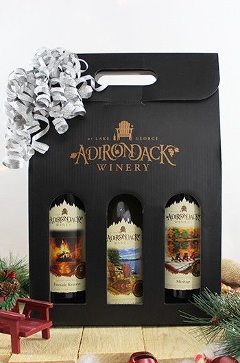 Adirondack Winery premium trio gift set