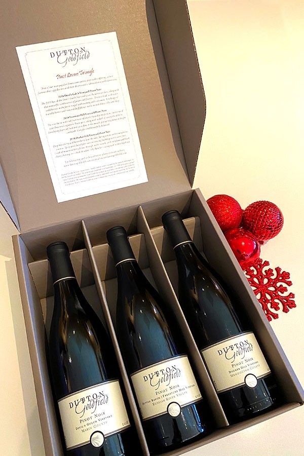 Dutton Goldfield Pinot Noir Lovers Triangle wine box set