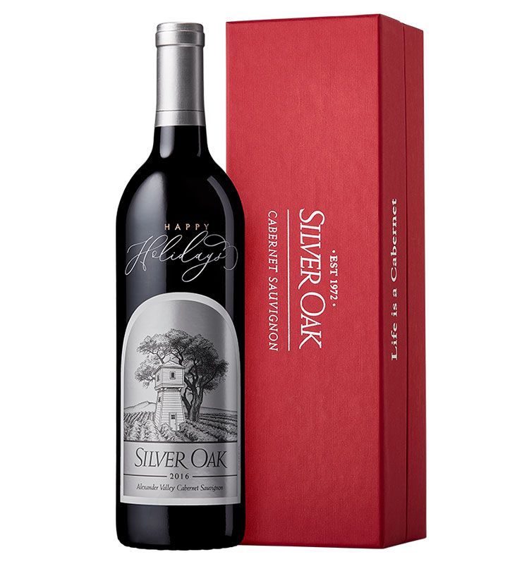 Silver Oak wine rigid boxes