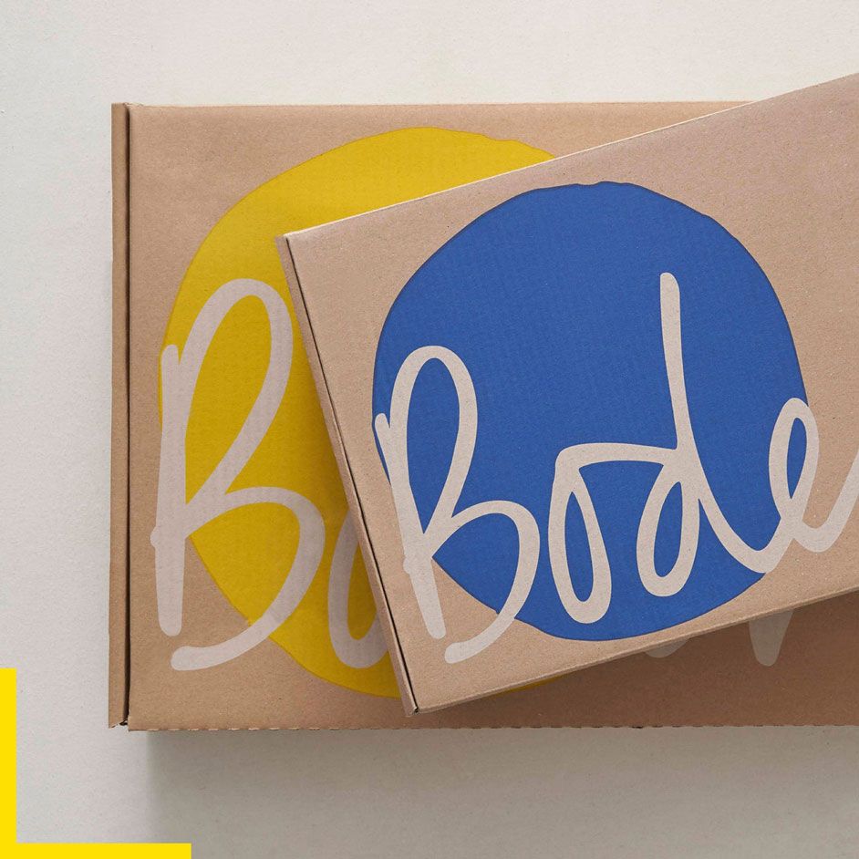 Boden sustainable shipping boxes