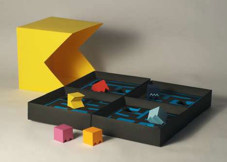 Gamified packaging Pac-Man