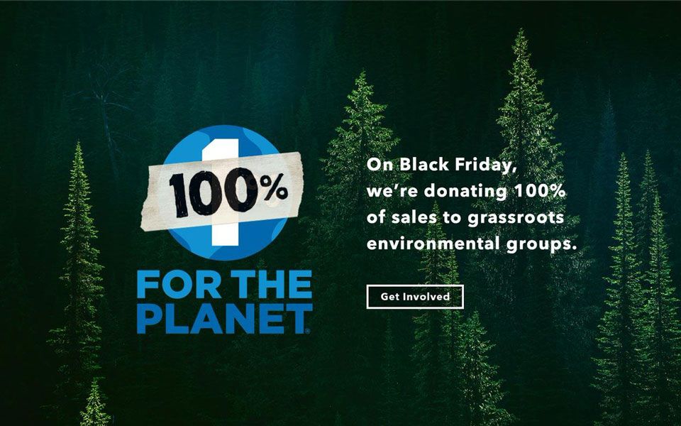 Patagonia Black Friday environmental donations