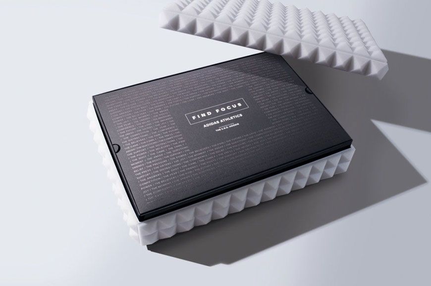 Adidas foam packaging