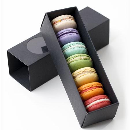 Macaron box tray and sleeve