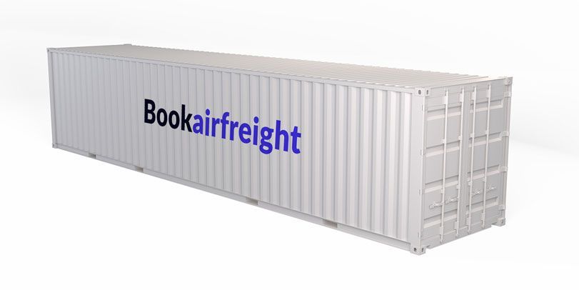 40 foot container render Bookairfreight