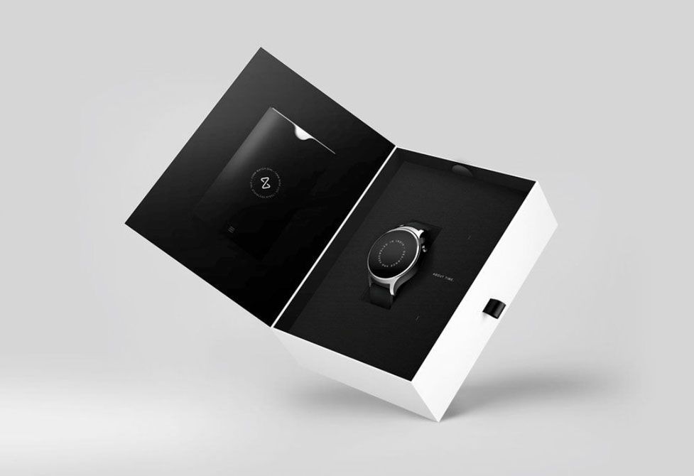 Blink rigid box packaging smartwatch