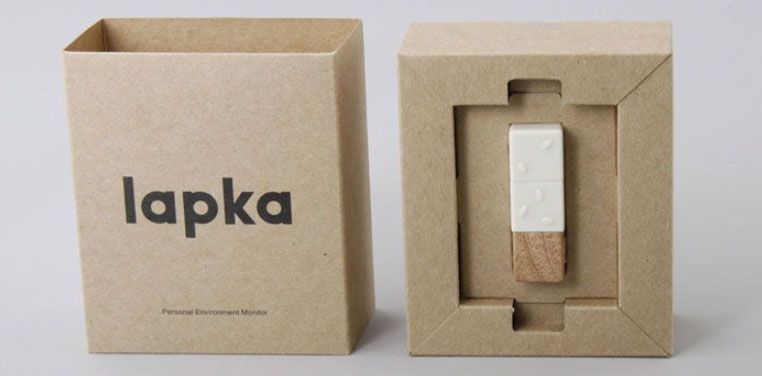 Lapka kraft tray and sleeve box packaging