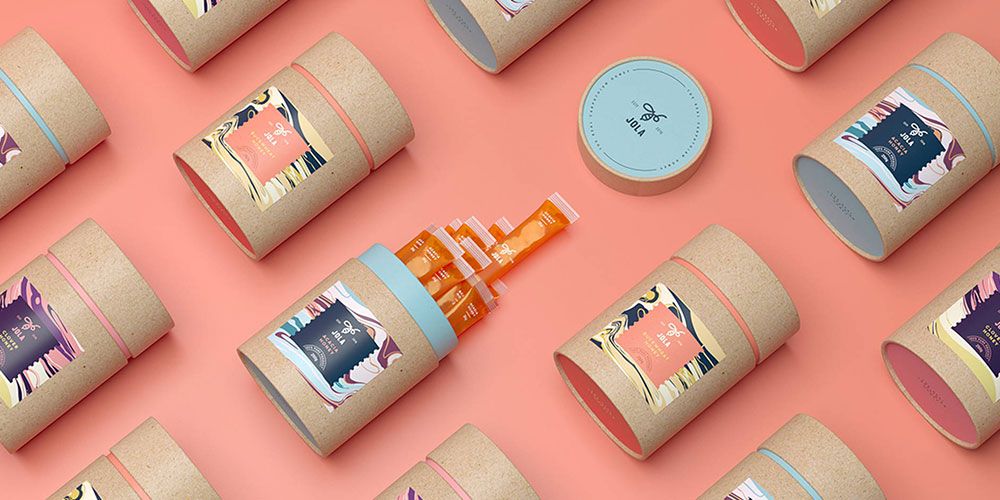 Cylindrical Packaging Design Ideas
