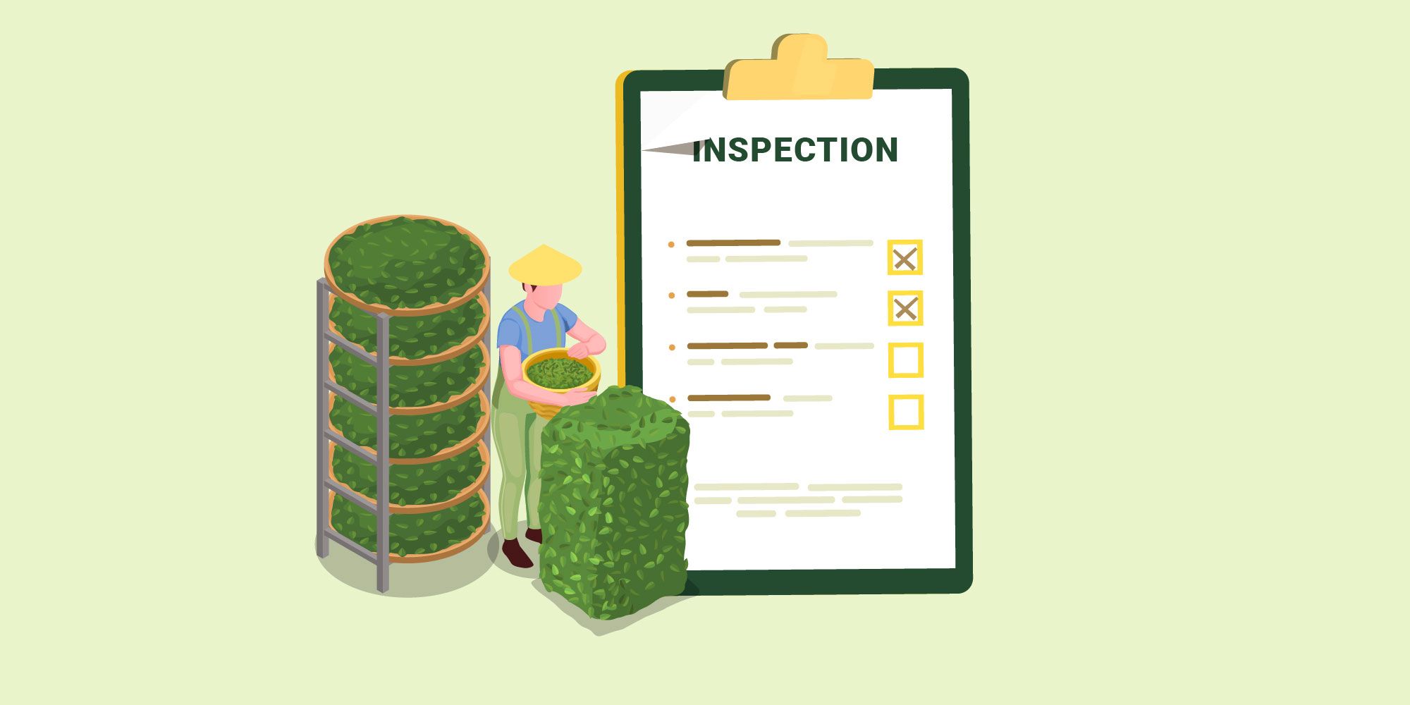 Inspection graphic checklist