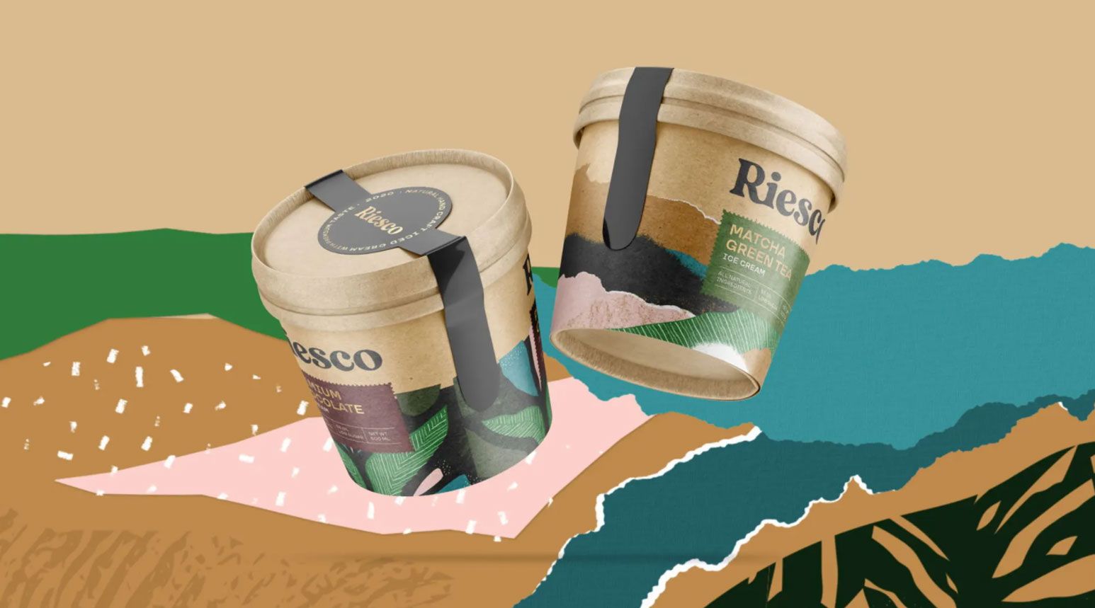 Riesco kraft cup packaging