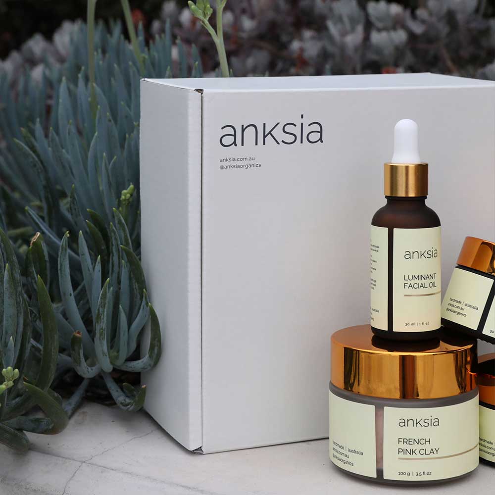 Anksia custom mailer boxes for beauty product