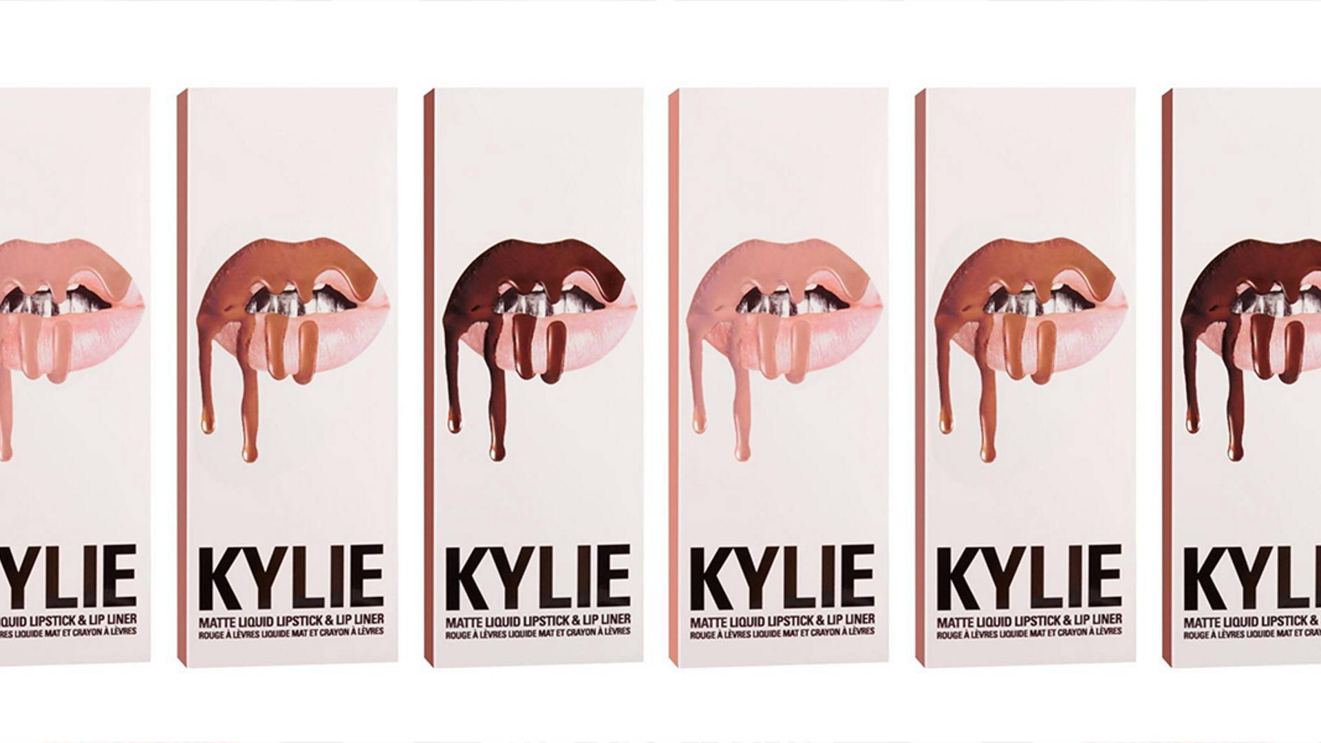 Kylie cosmetics lipstick folding carton box design