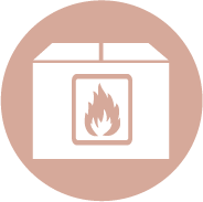 Packing symbol flammable materials