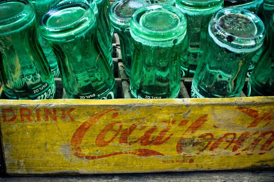 Glass bottles