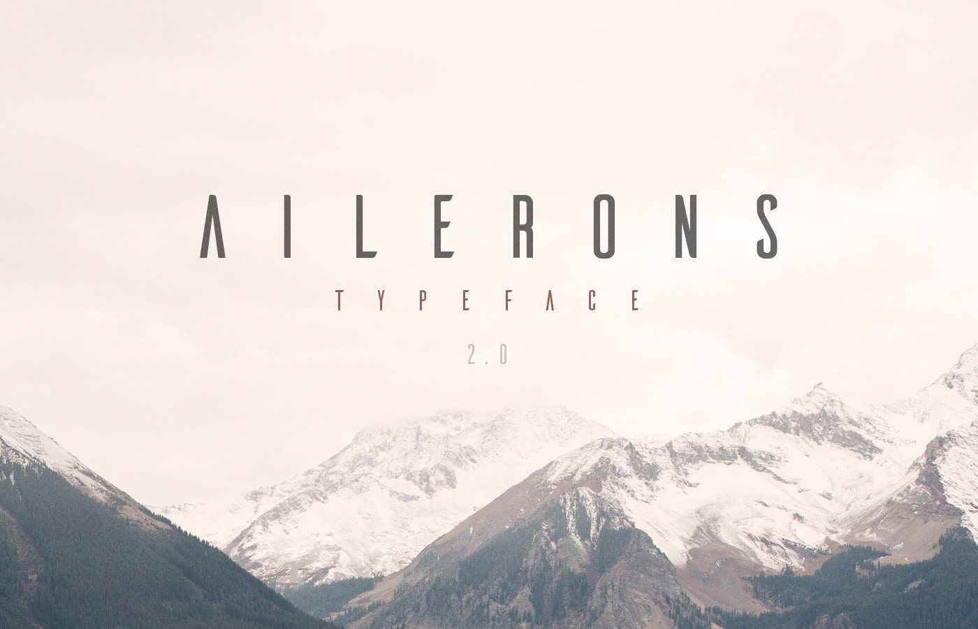 Ailerons font banner