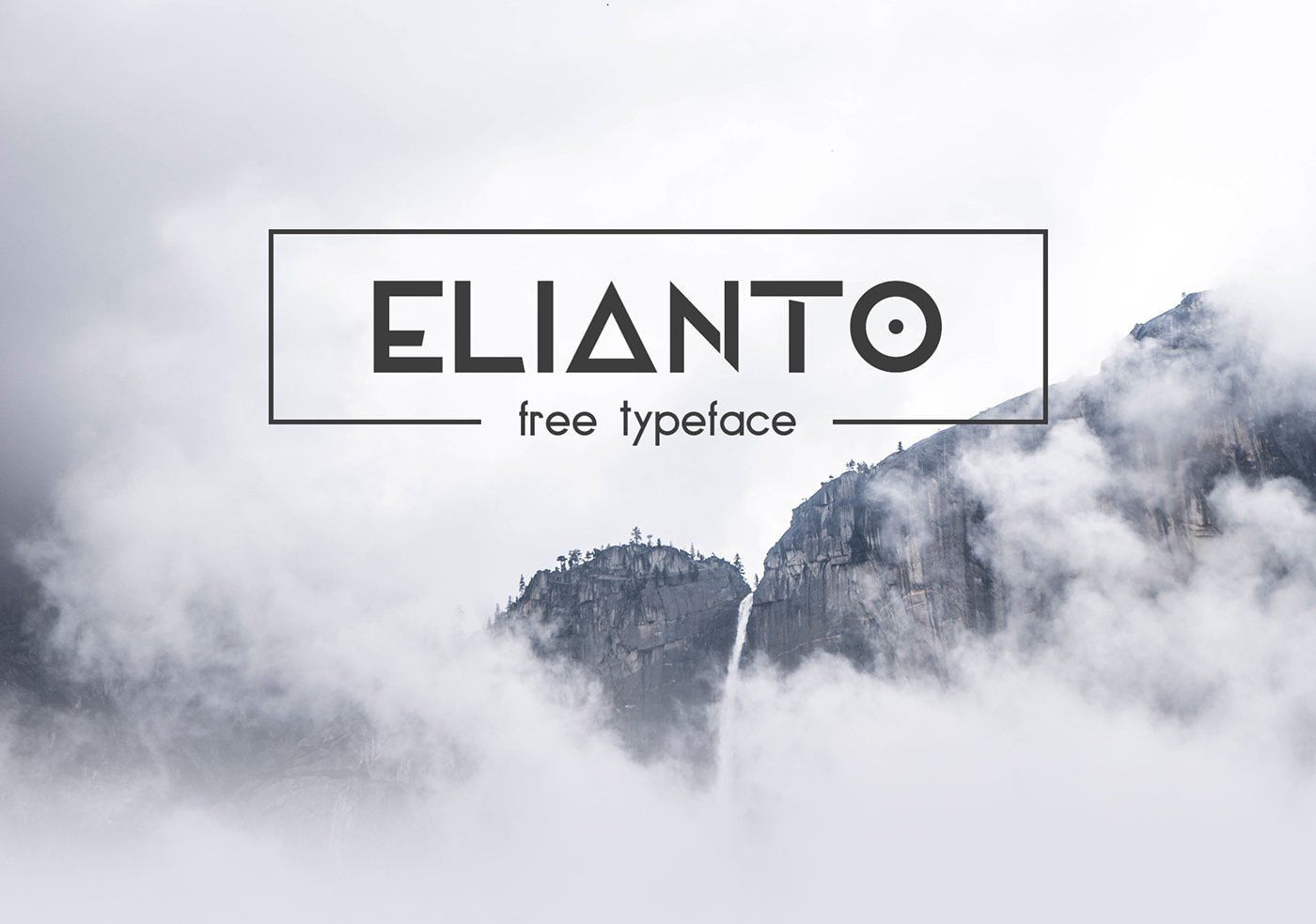 Elianto font banner