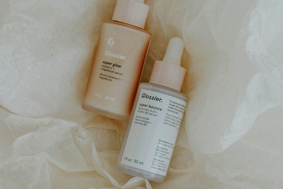 Glossier Clean Beauty Transparency Packaging