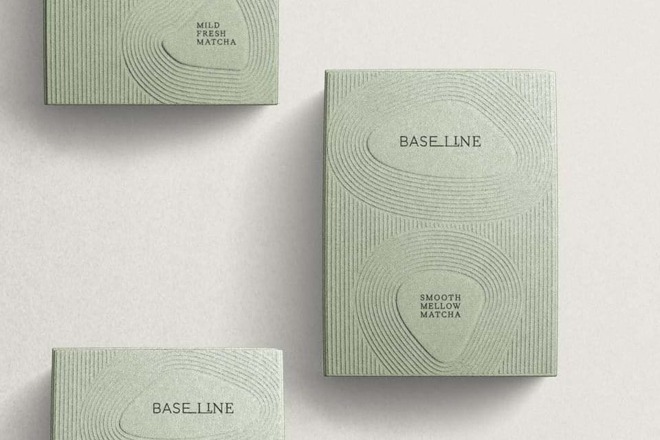 Baseline x Merel Studio Debossing Embossing Packaging Enhancement