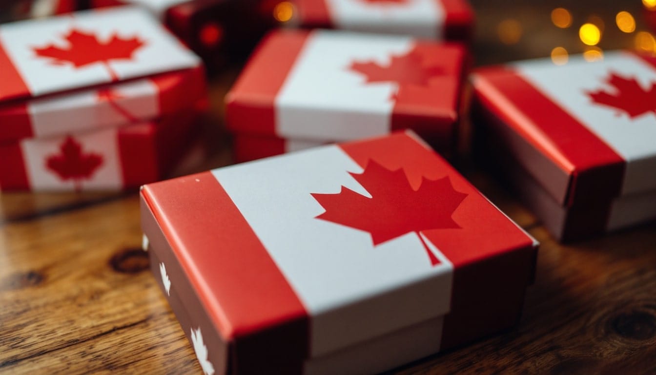 Canada Day Boxes Paper Packaging From Supplier