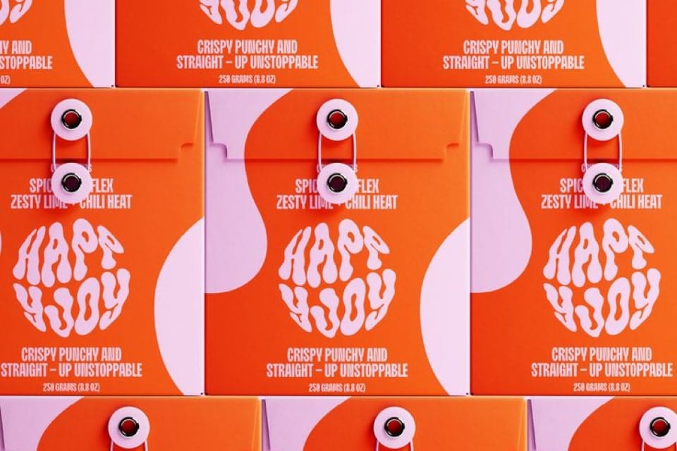 2025 Packaging Trends Distorted Text
