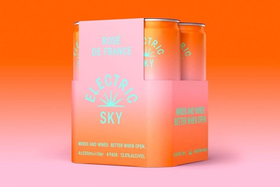 2025 Packaging Trends Sunset Gradient