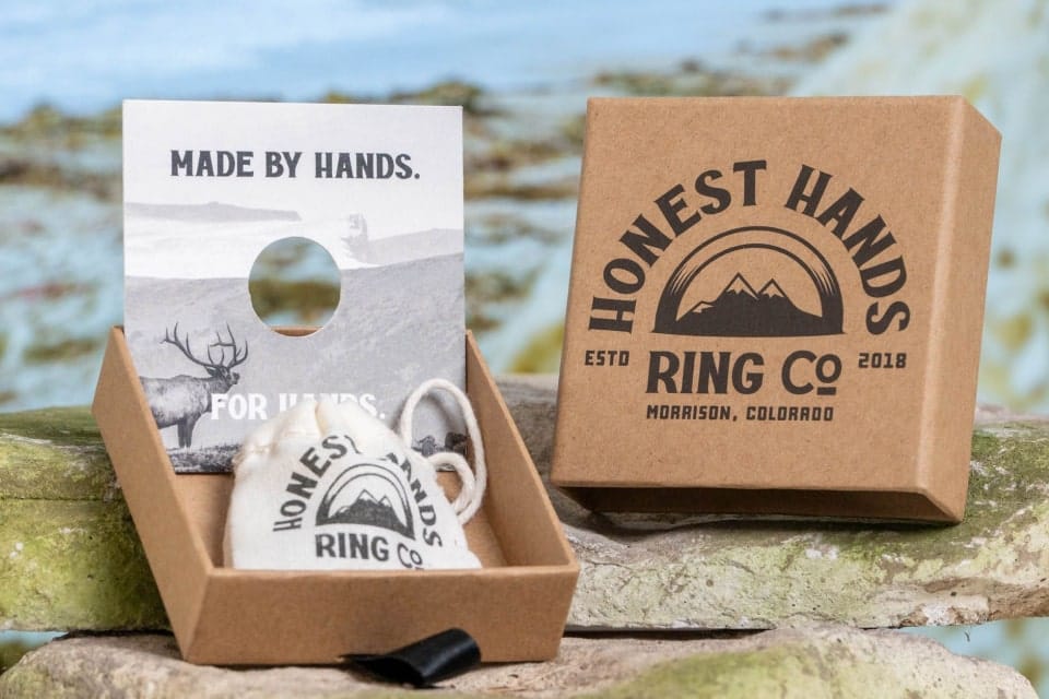 Rigid Drawer Box Honest Hands Luxury Packaging