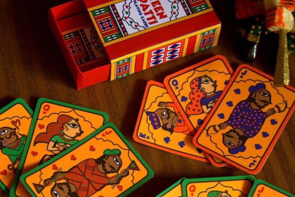 Custom Playing Card Games Cultural Design
