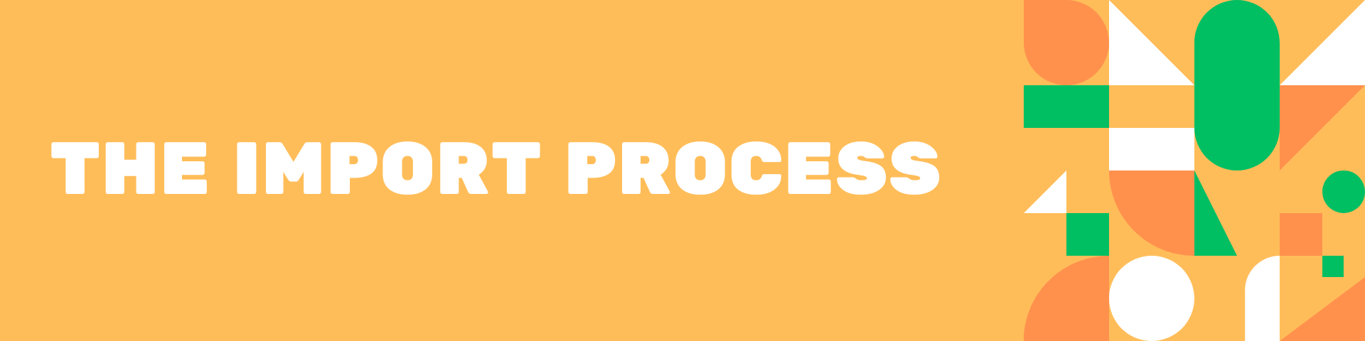 Import from China to Ireland - Import Process Header