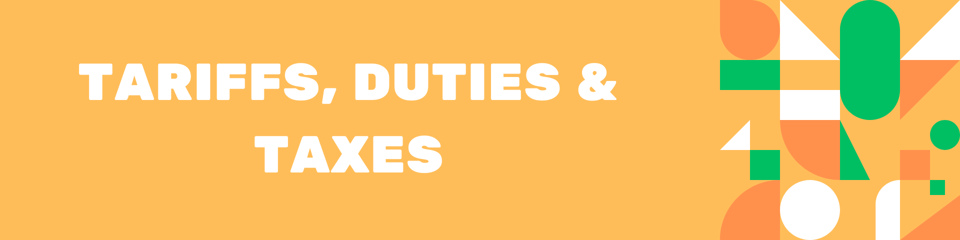 Import from China to Ireland - Taxes, Duties & Tariffs Header