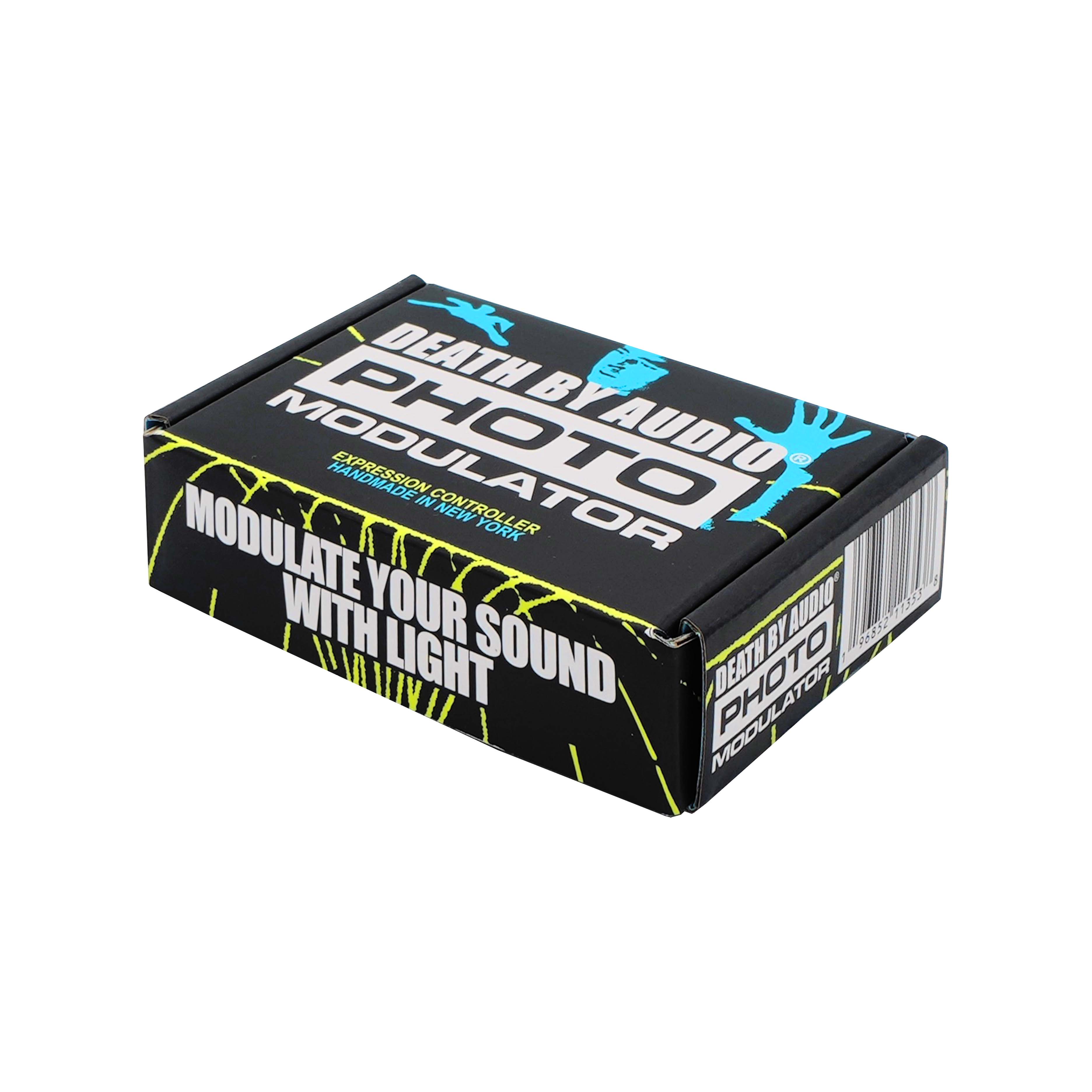 Death By Audio Custom Printed Mailer Box for Photo Modulator Product