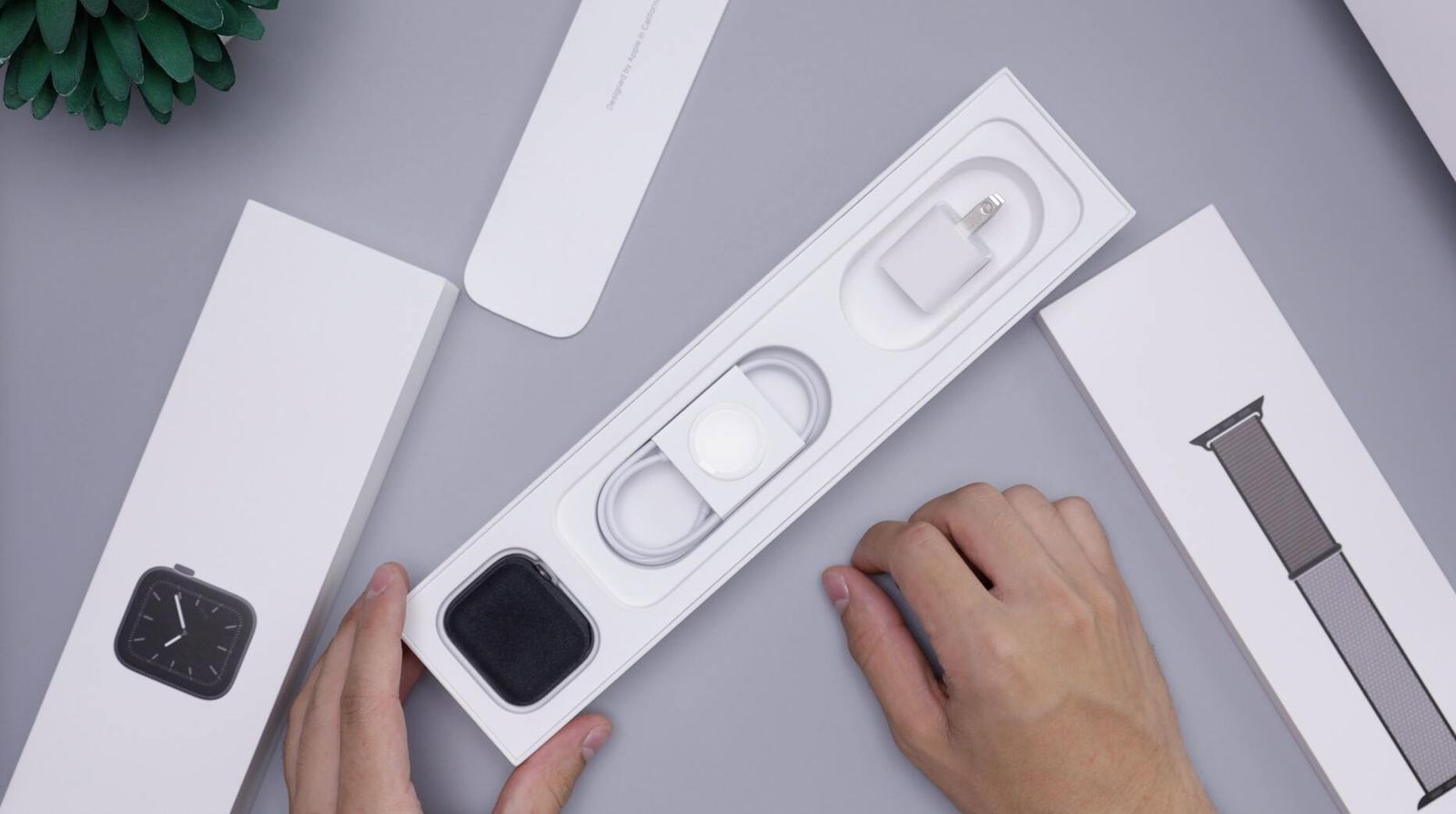 Apple Watch Packaging Pulp Inlay and Rigid box