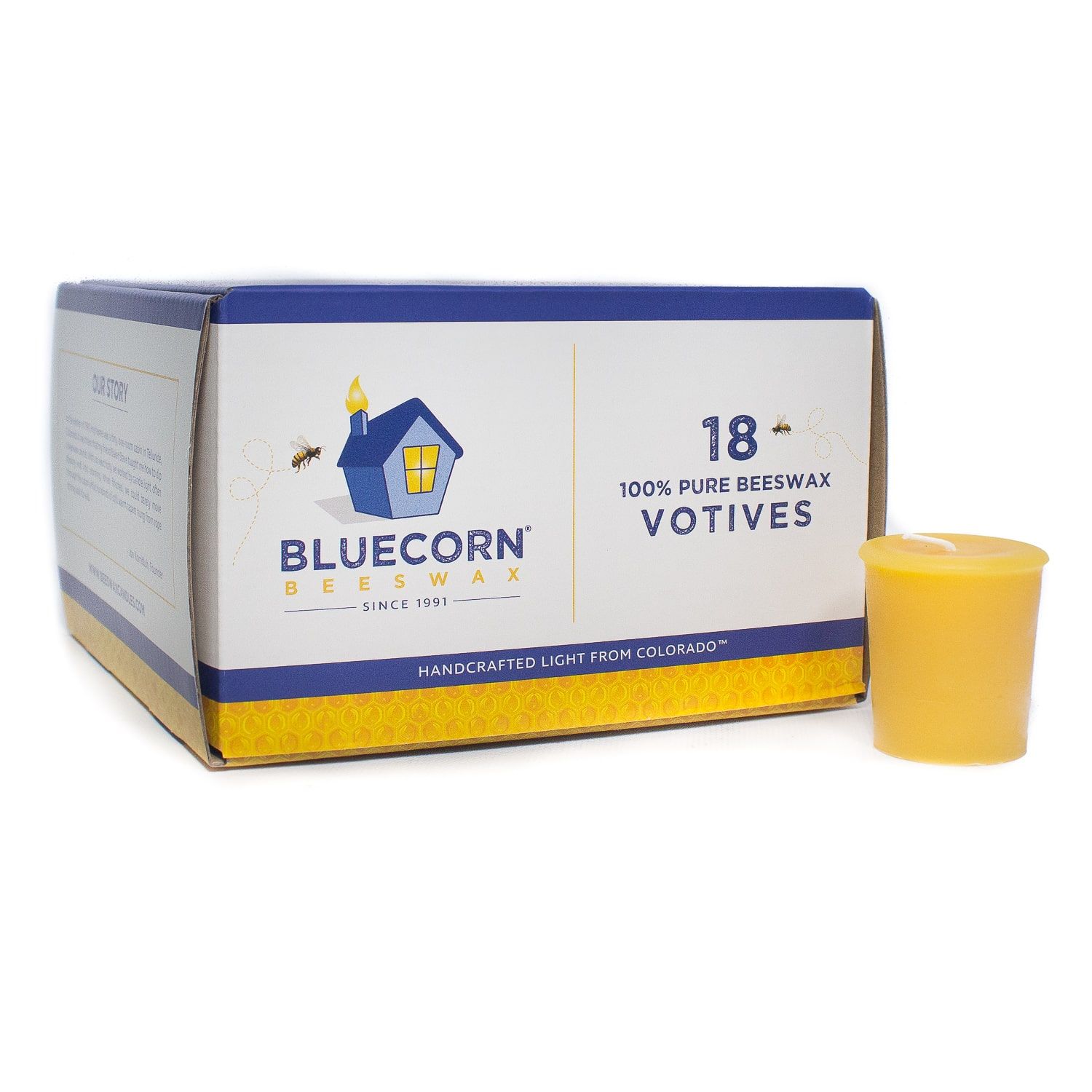 Bluecorn Beeswax Custom Mailer Boxes for Candles