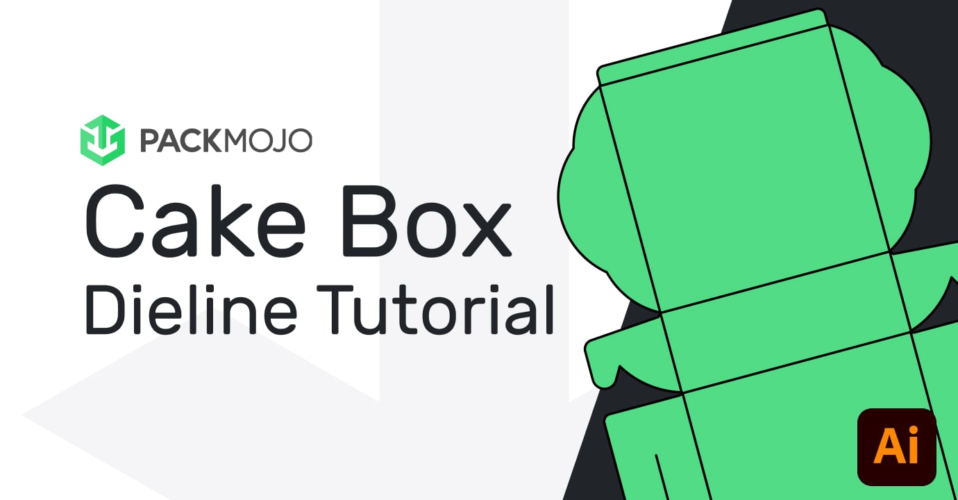 Cake Box Dieline Design Guide