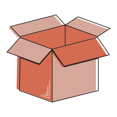 Custom Shipping Box Mockup