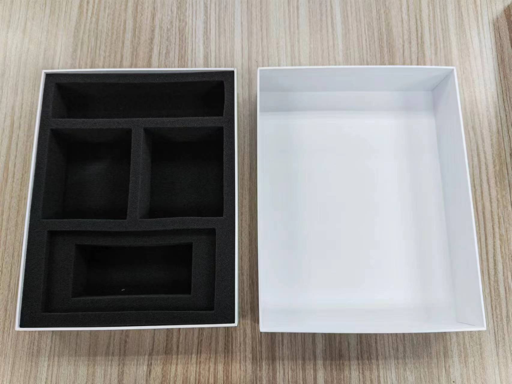 Full Cover Rigid Box with  Foam Insert Multiple Compartments