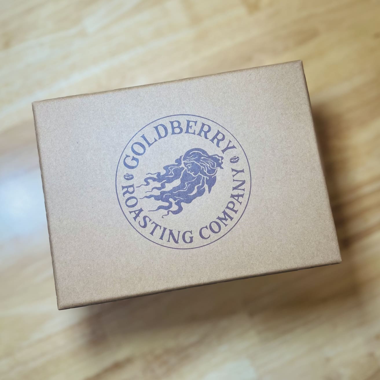 Goldberry Roasting Company Custom Shoulder and Neck Rigid Box Holiday Gift Set