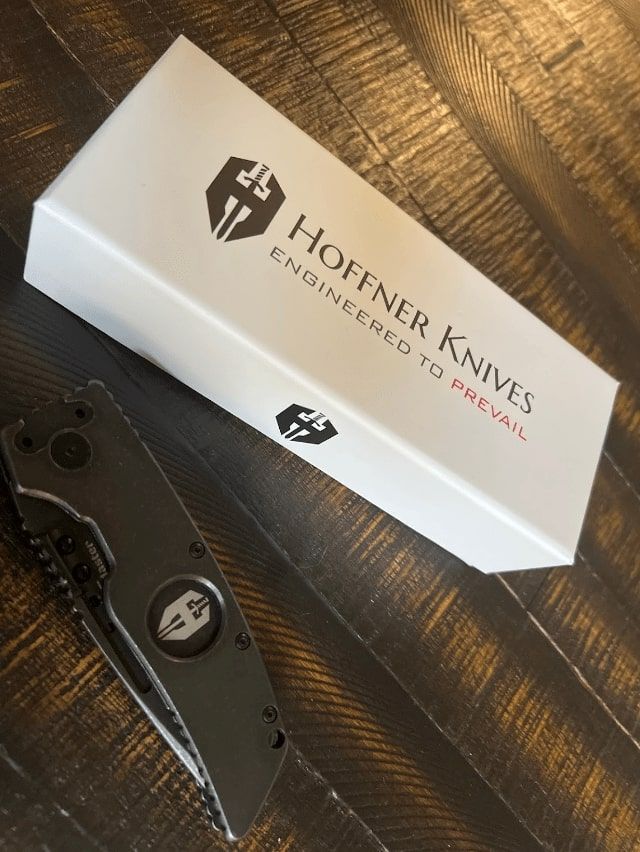 Hoffner Knives Full Cover Rigid Box Custom Printed Logo
