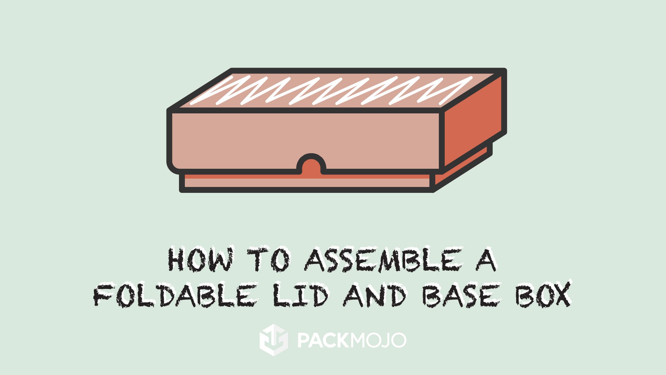 How to Assemble a Foldable Lid and Base Box Video Thumbnail