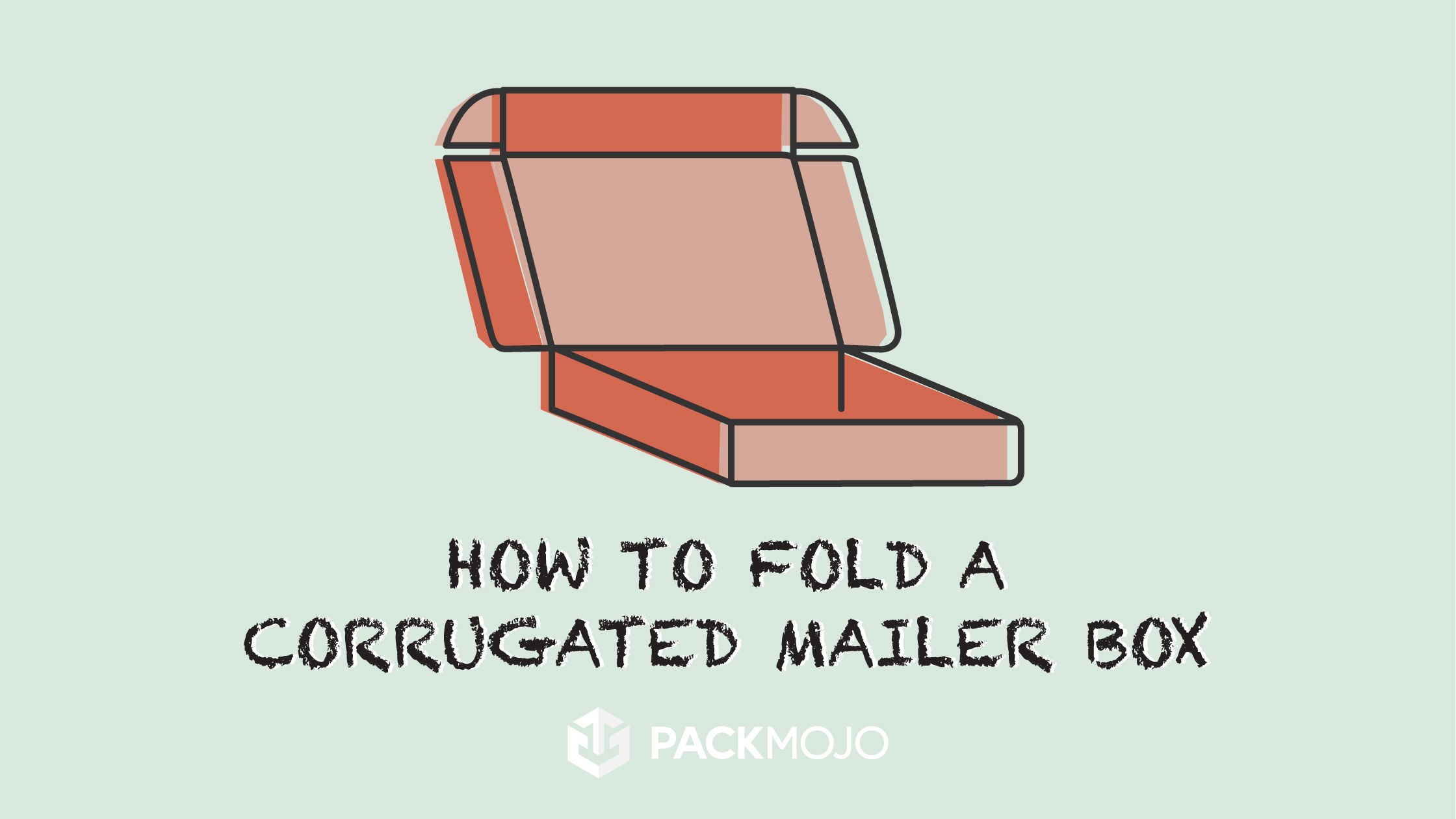 How to Fold a Corrugated Mailer Box Video Thumbnail