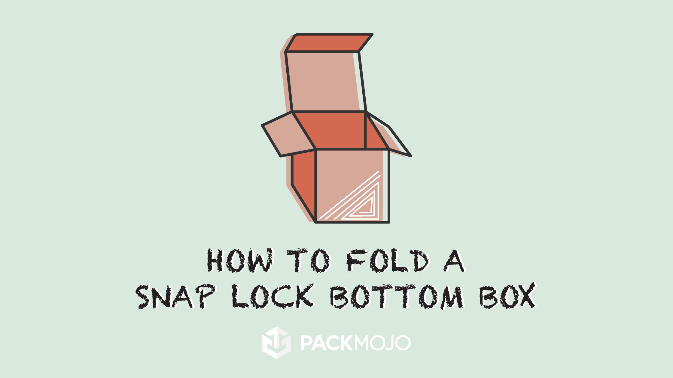 How to Fold a Snap Lock Bottom Folding Carton Box Video Thumbnail