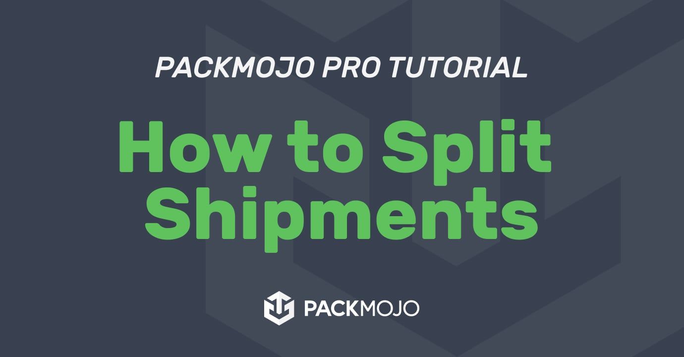 How to Split Shipments