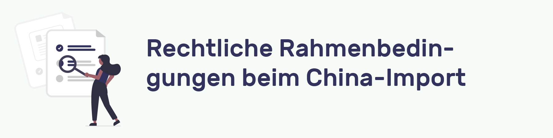 Import aus China Rechtliche Rahmenbedingungen beim China-Import