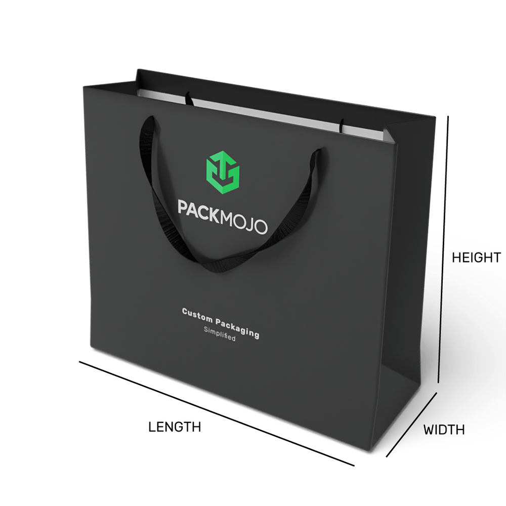 Custom Paper Bags Luxury Paper Bags PackMojo