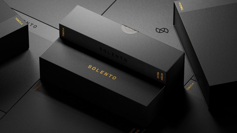 Studio Ethur Ethur x Solento Tequila Packaging | PackMojo