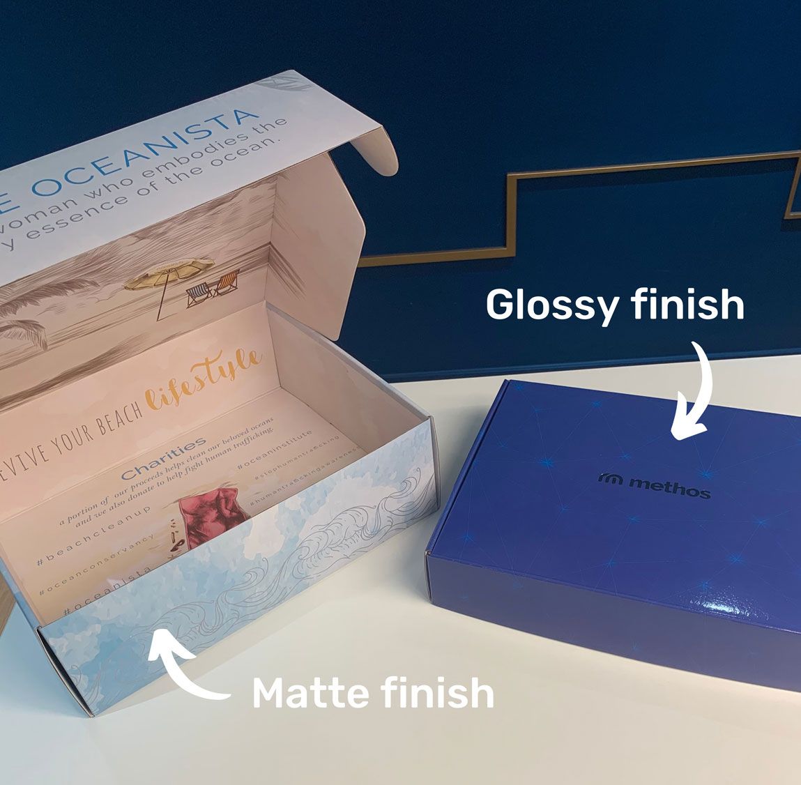 Difference Between Glossy Matte Finish PackMojo