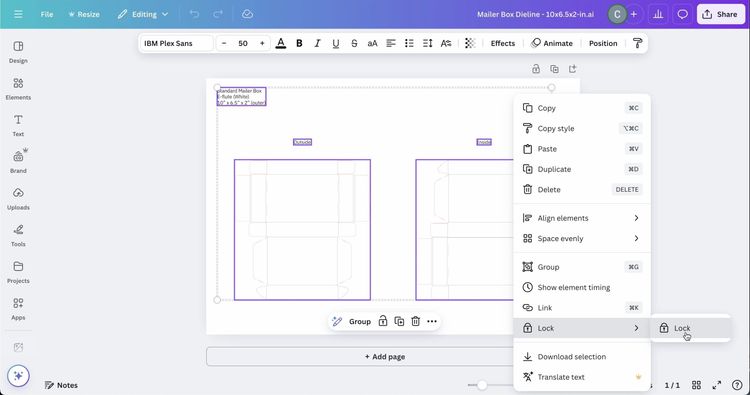 Dieline Design On Canva Tutorial Packmojo